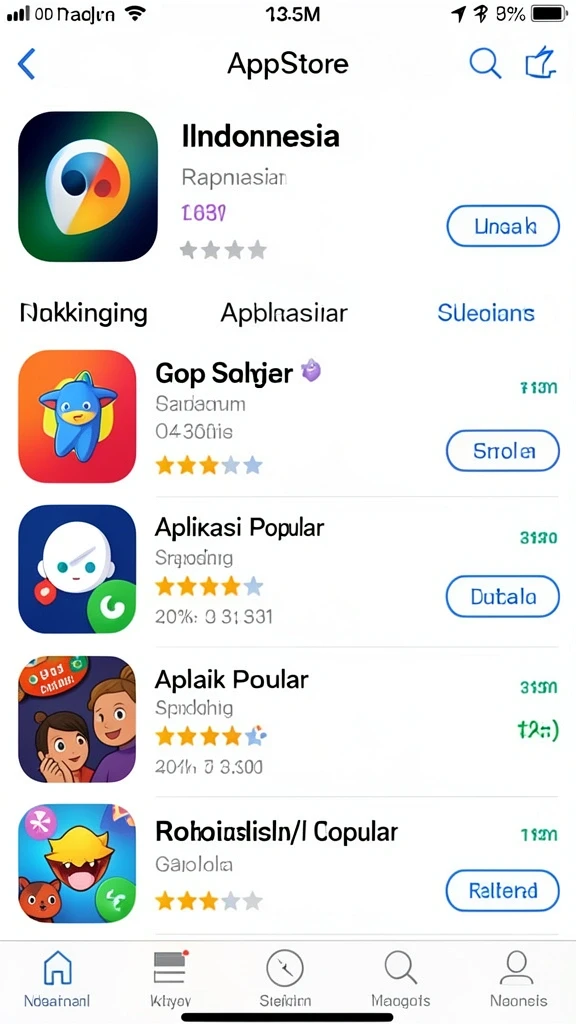 Tampilan antarmuka yang menarik dan mudah digunakan.