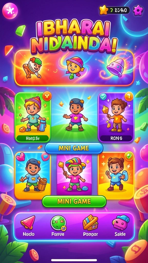 Menu pilihan yang mudah dinavigasi.