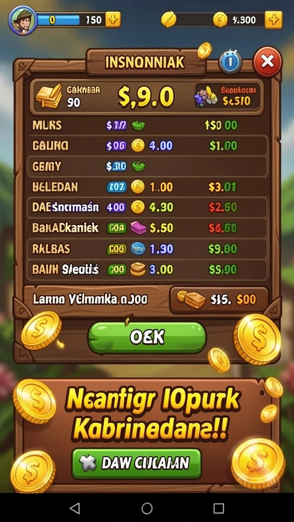 Antarmuka pengguna yang ramah dan menarik.