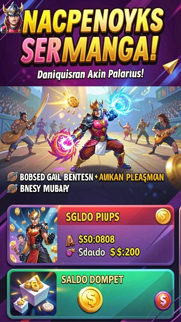 Screenshot menunjukkan level menantang yang harus dilalui pemain.