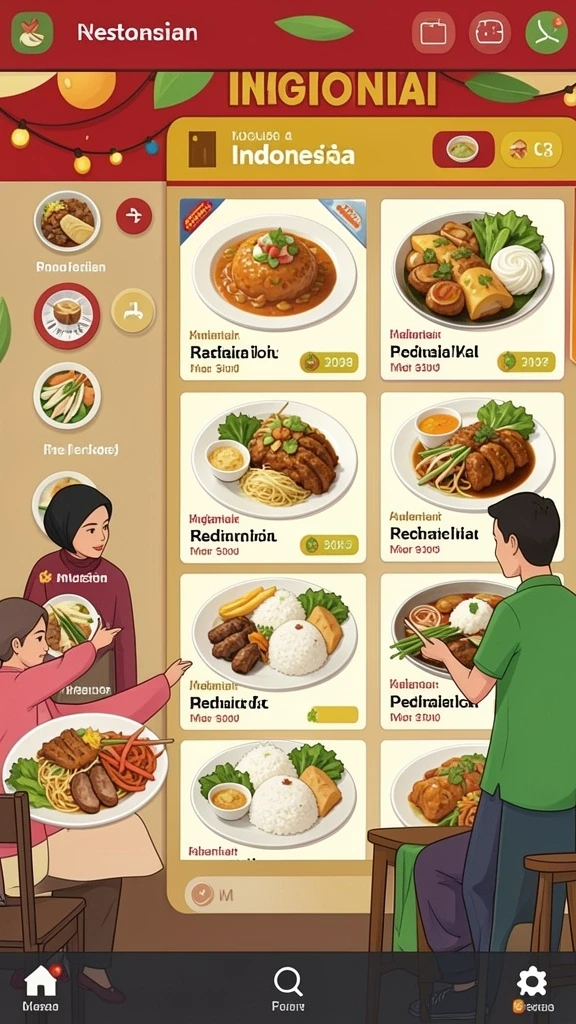 Screenshot menunjukkan karakter utama dalam pertempuran epik.