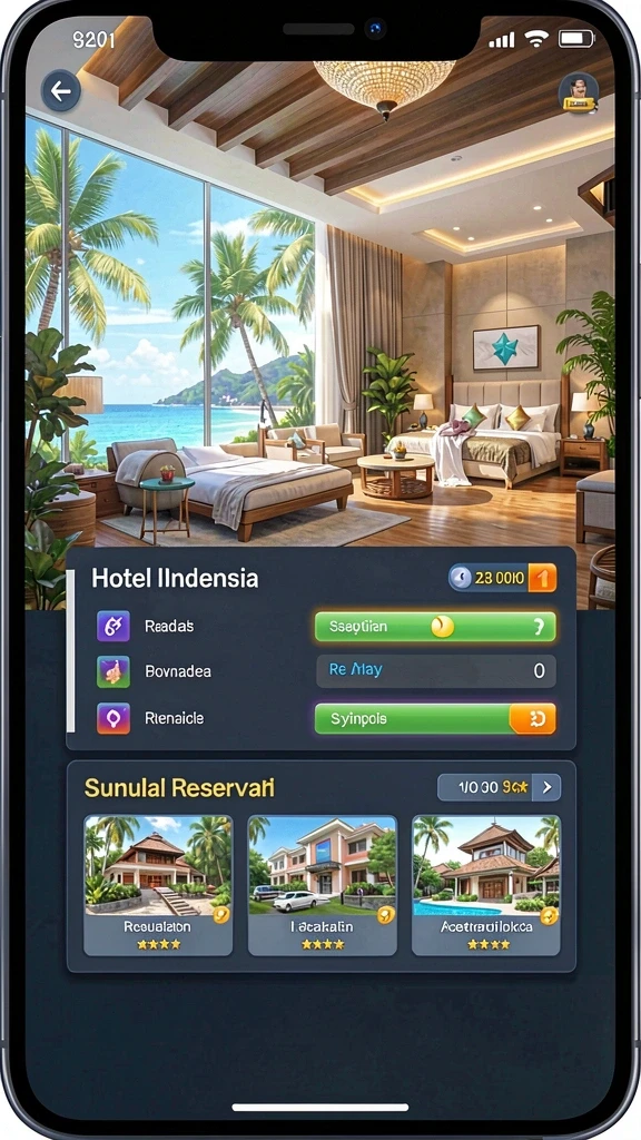 Menunjukkan pertarungan epik melawan musuh.