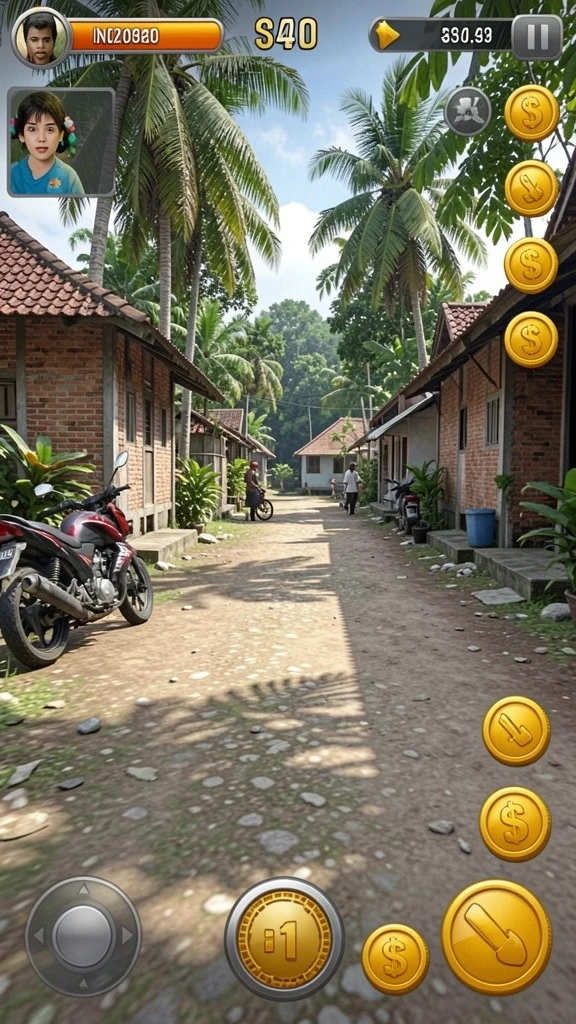 Karakter yang beragam dan unik.