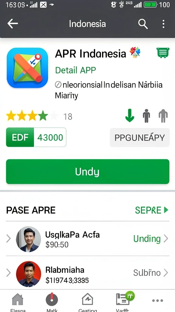Gambar karakter unik yang dapat dipilih oleh pemain.