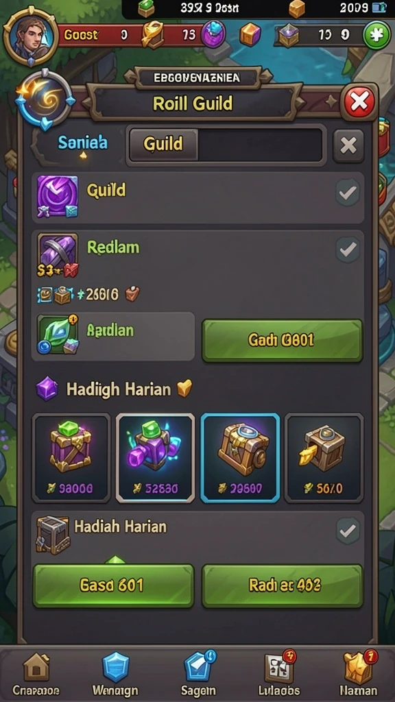 Screenshot menampilkan antarmuka pengguna yang menarik.