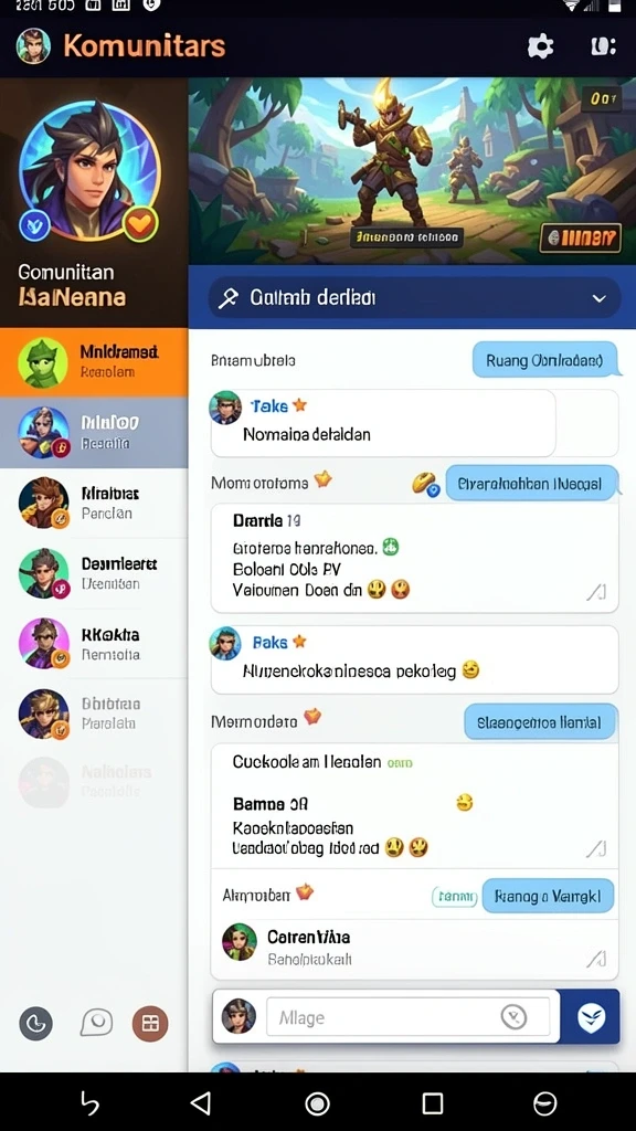 Pengalaman multiplayer yang seru dengan teman-teman.