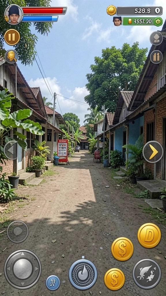 Karakter beragam yang membuat permainan semakin seru.