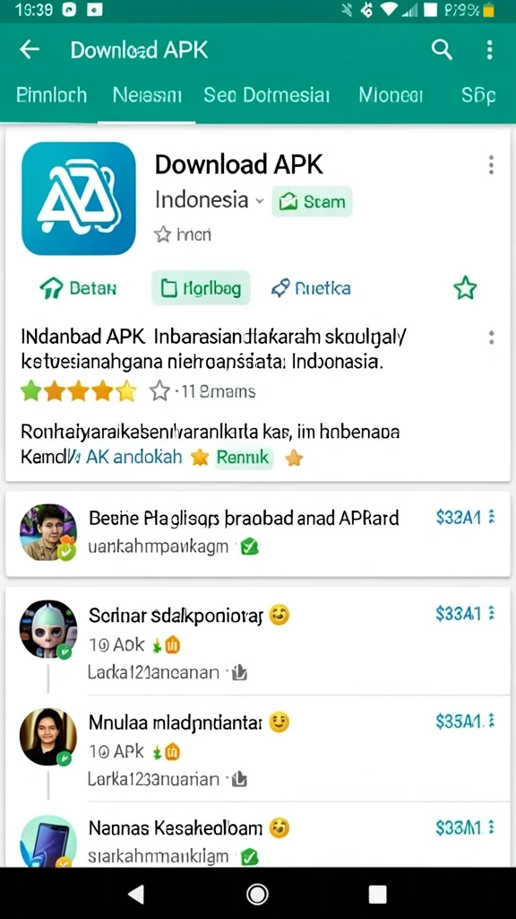 Tampilan antarmuka yang intuitif dan modern.