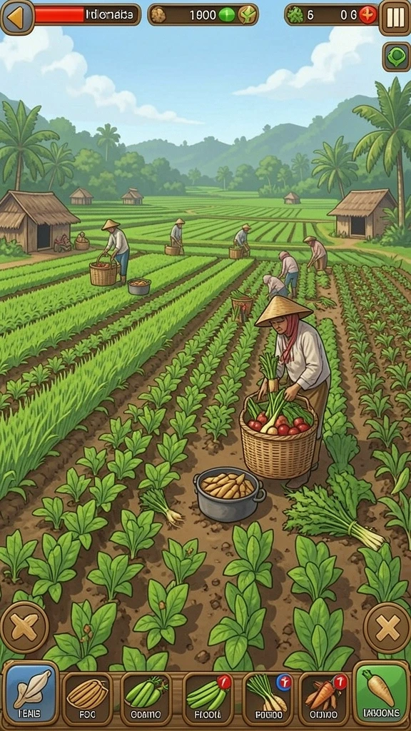 Beragam permainan menarik untuk dipilih.