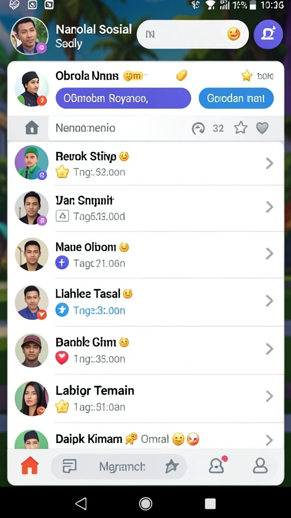Tampilan antarmuka IDROK yang menawan dan mudah dinavigasi.