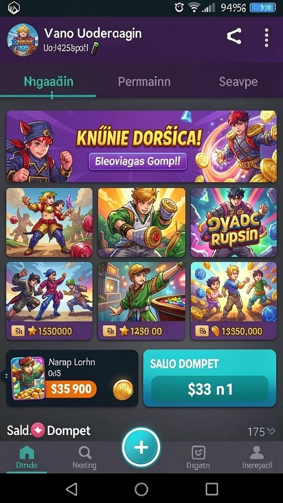 Fitur sosial untuk tantangan teman sangat seru.