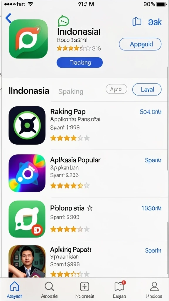 Screenshot menunjukkan tampilan utama permainan dengan tema yang menarik.