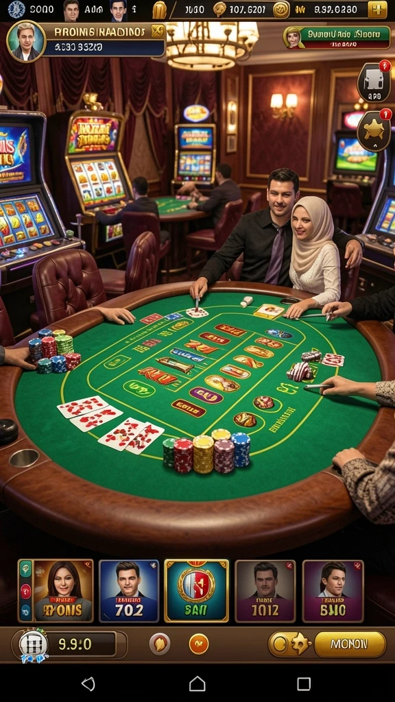 Screenshot memperlihatkan pemandangan alam yang indah dalam game.
