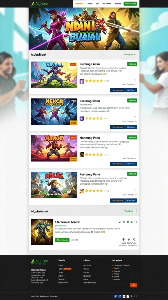Tangkapan layar menunjukkan gameplay KOSTOTO yang dinamis.