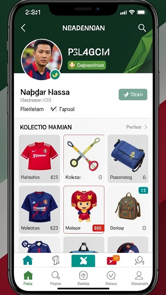 Tampilan antarmuka LTDTOTO yang modern dan menarik.