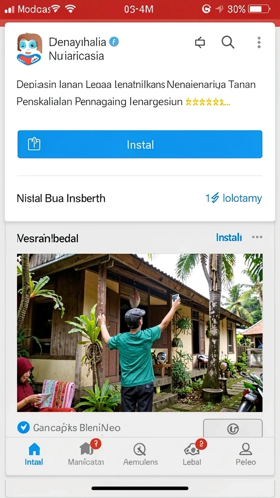 Screenshot 2 menampilkan berbagai pilihan permainan yang tersedia.