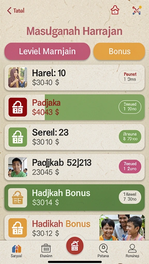 Tampilan antarmuka yang user-friendly.