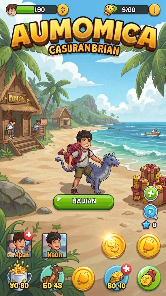 Sistem reward yang menarik dan memuaskan.