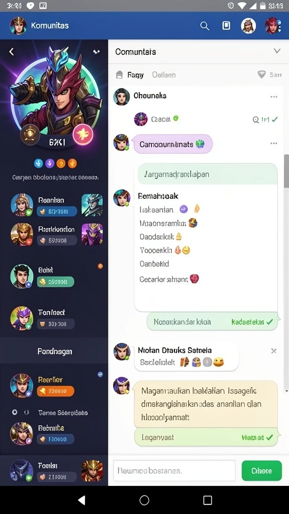 Tampilan antarmuka yang menarik dan mudah dinavigasi.