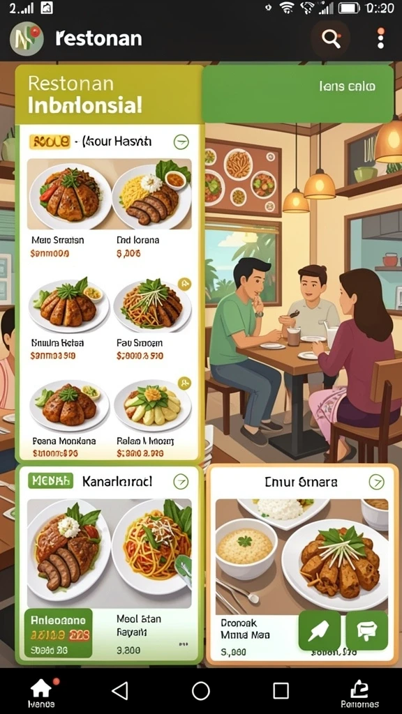Berbagai pilihan permainan menarik untuk semua kalangan.