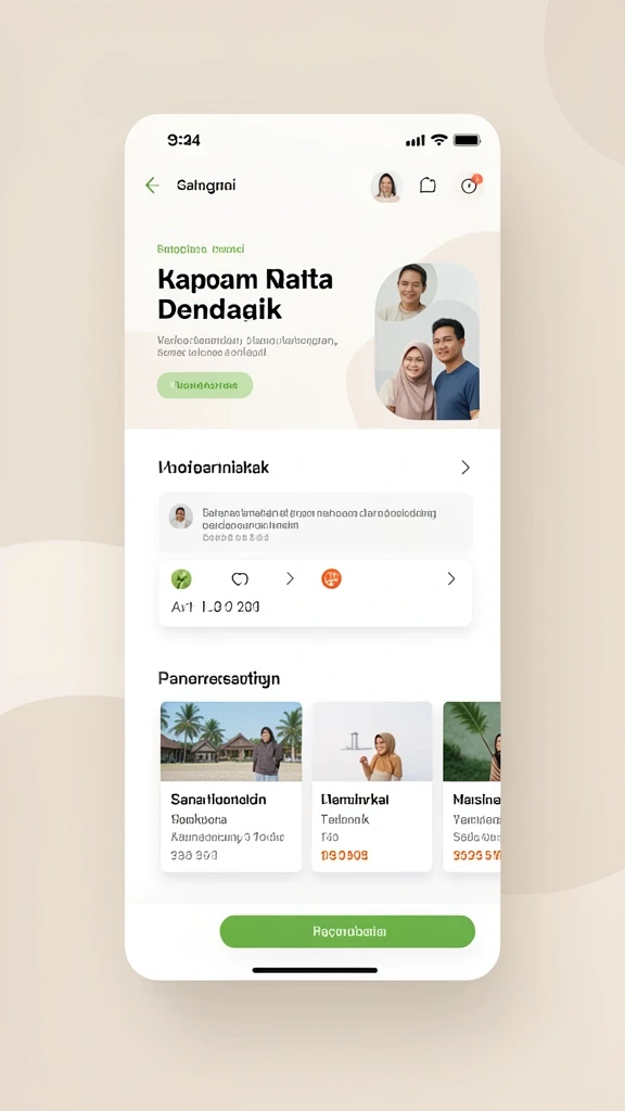 Tampilan antarmuka yang menarik dan mudah digunakan.