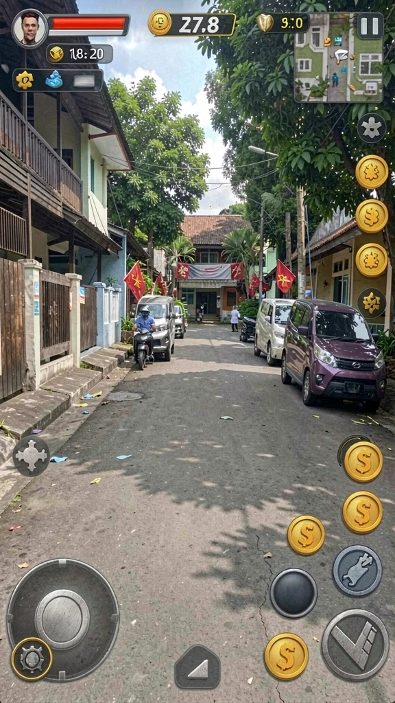 Tangkapan layar yang menunjukkan grafis menakjubkan RSNVIP7.