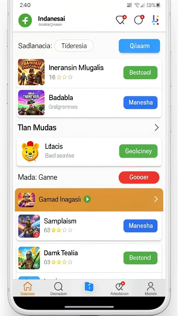 Grafis yang memukau membawa pengalaman bermain ke level yang lebih tinggi.