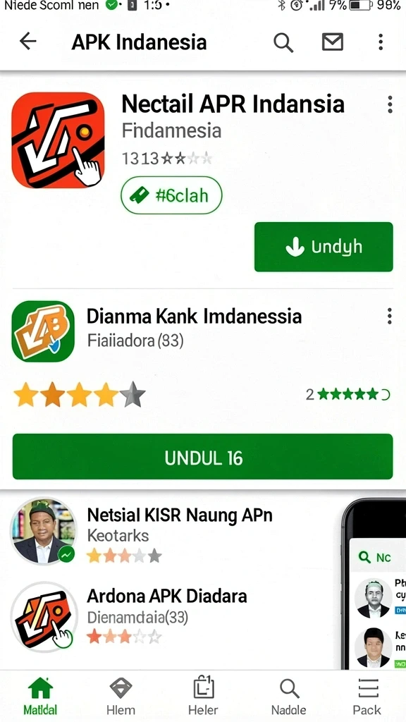 Tampilan antarmuka SONTOGEL yang menarik dan mudah digunakan.