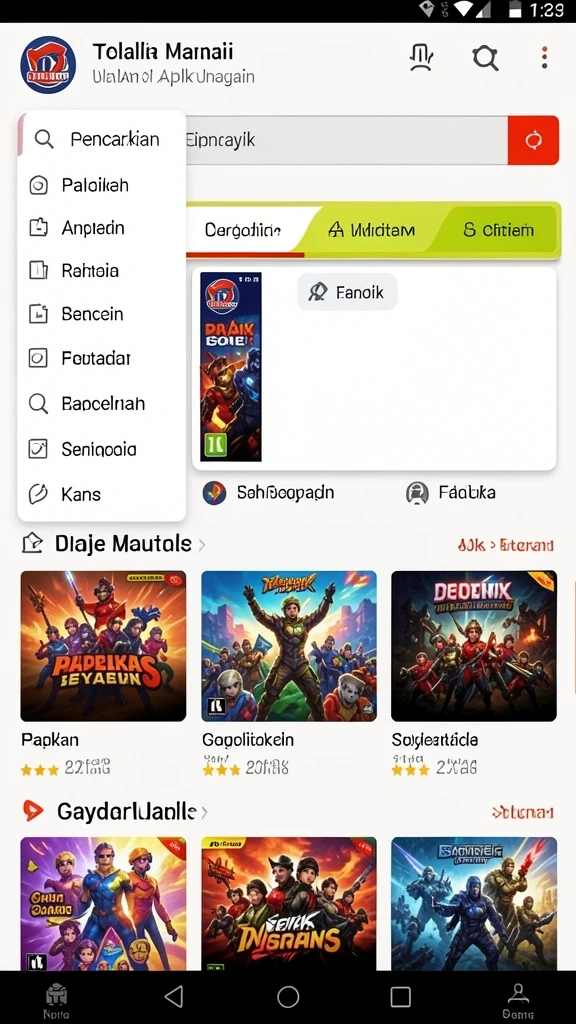 Berbagai tema menarik yang memikat pemain.