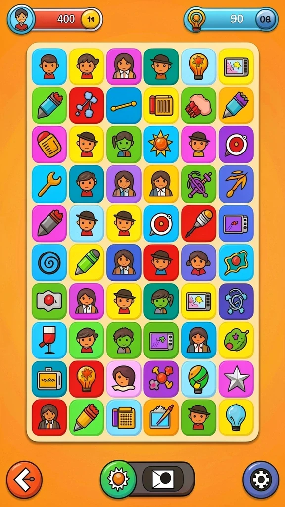 Screenshot menampilkan karakter-karakter dalam T9999.