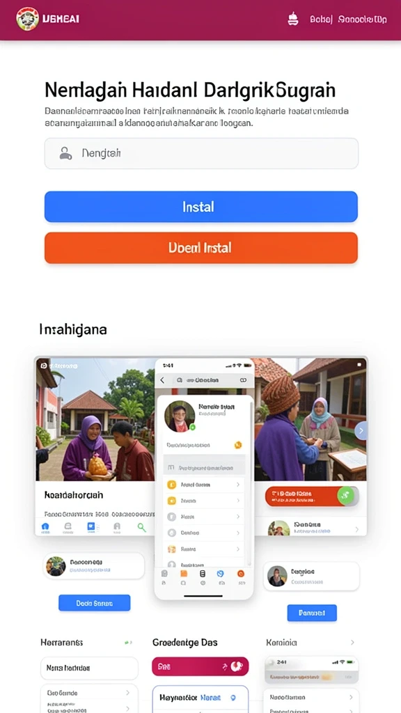 Tampilan antarmuka yang menarik dan mudah digunakan.