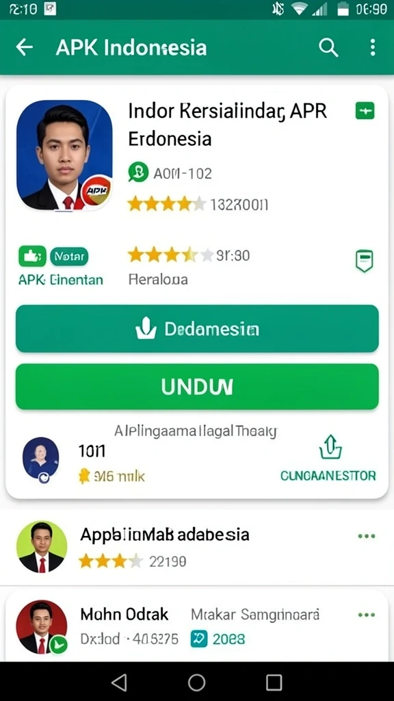 Tampilan antarmuka yang menarik dan ramah pengguna.