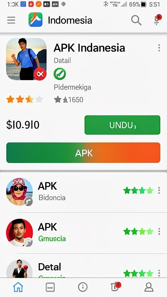 Karakter dengan kemampuan unik menambah keseruan bermain.