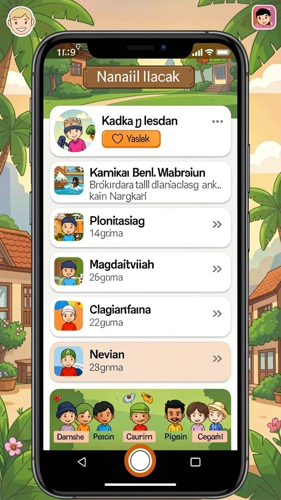 Tampilan antarmuka yang ramah pengguna.
