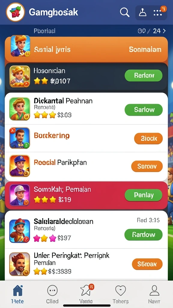 Tampilan antarmuka WAJAN4D yang menarik dan intuitif.
